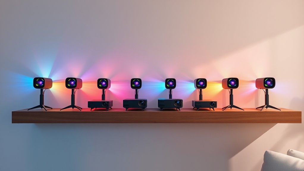 top triple laser 4k projectors