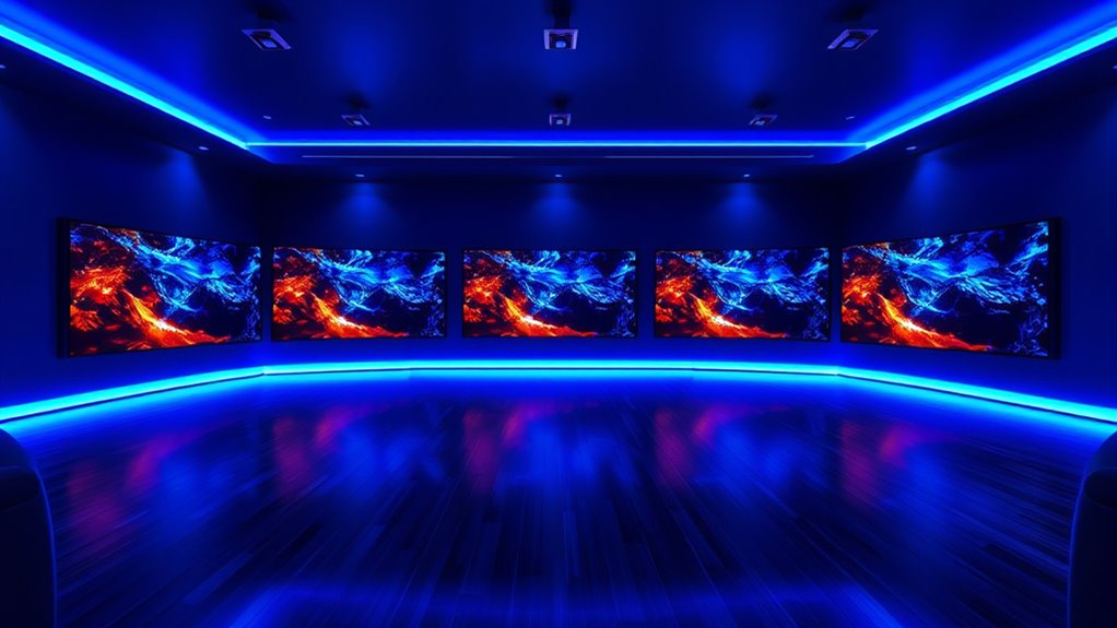 top triple laser screens