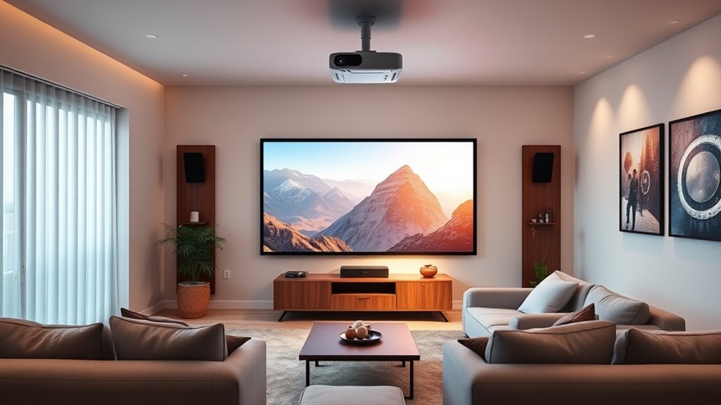 top ultra short throw projectors