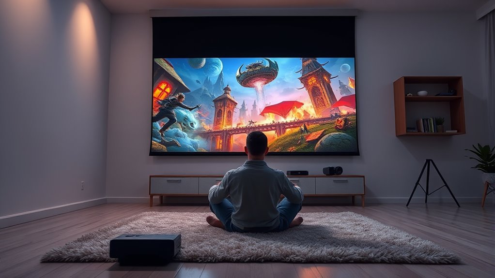 top ust gaming projectors