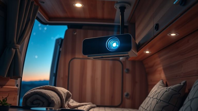 top van life projectors
