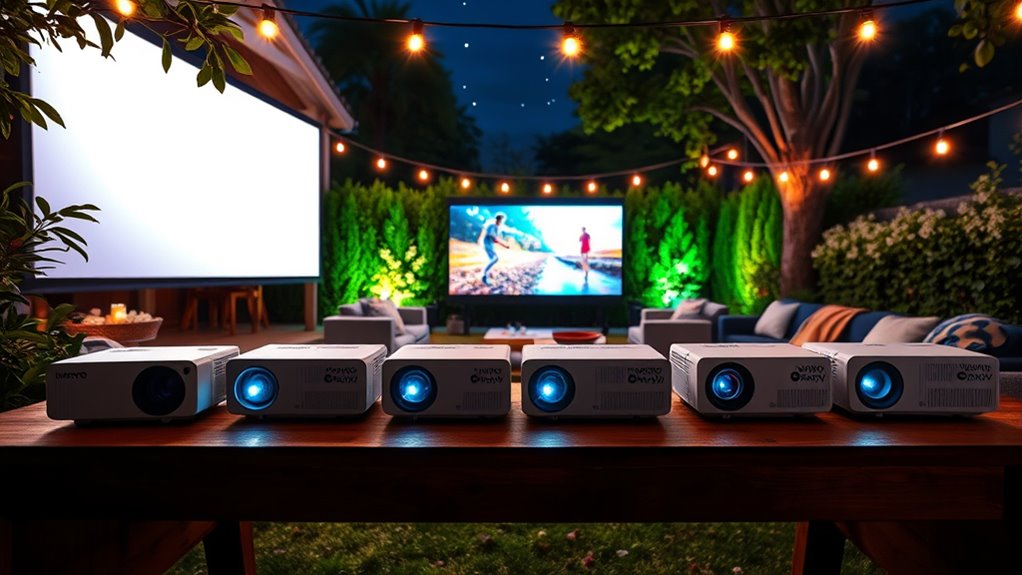 top vankyo outdoor projectors