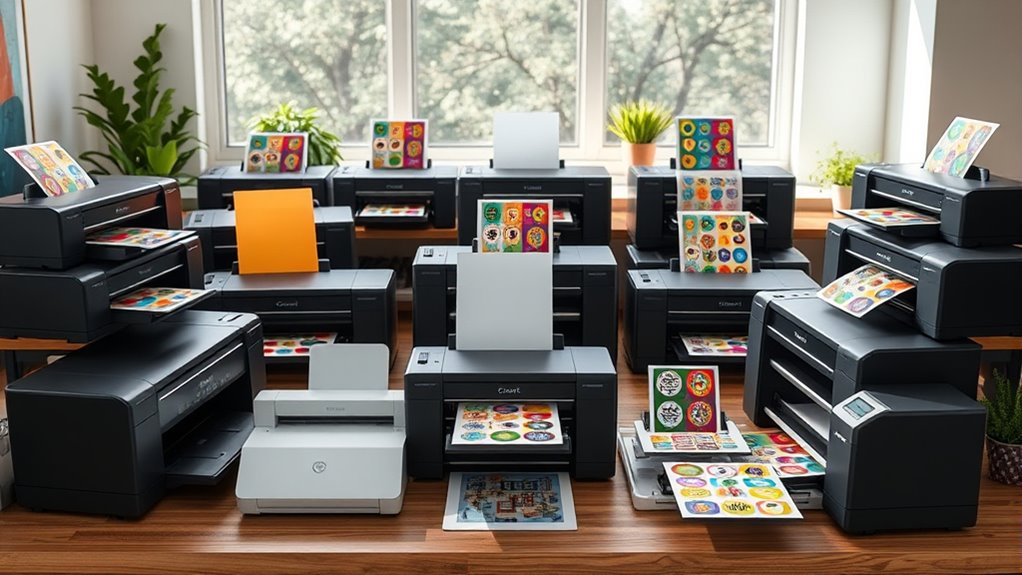 top vinyl sticker printers