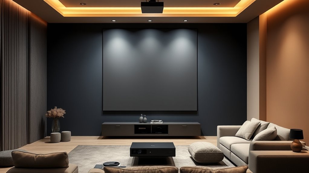 top wall colors for projectors