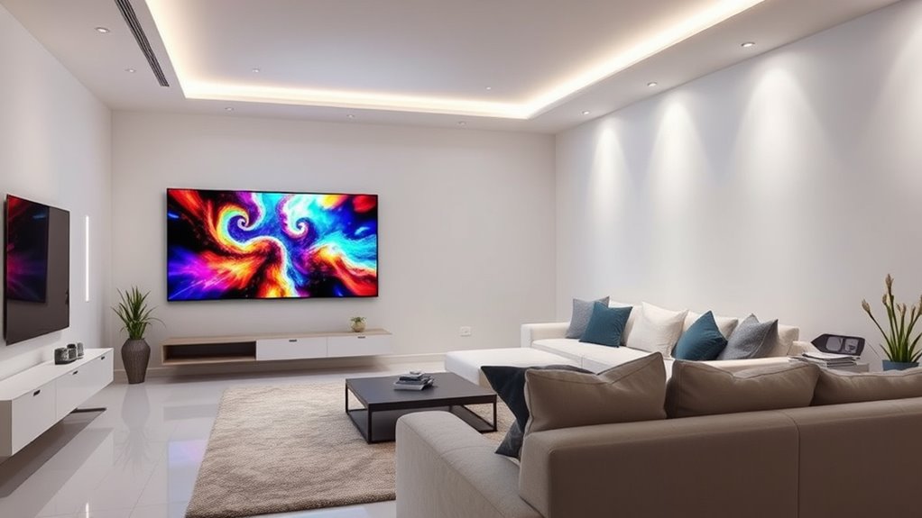 top wall projector paints