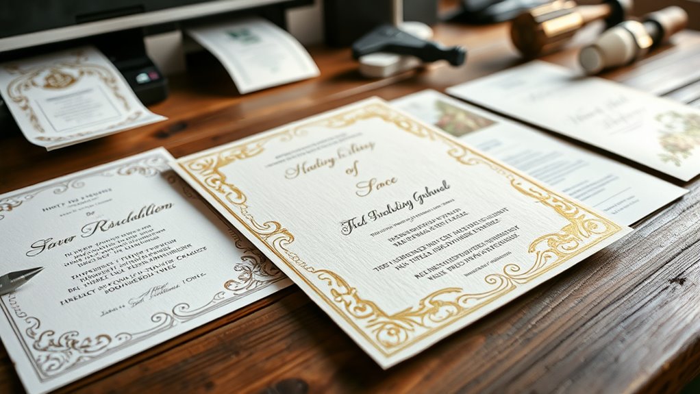 top wedding invite printers