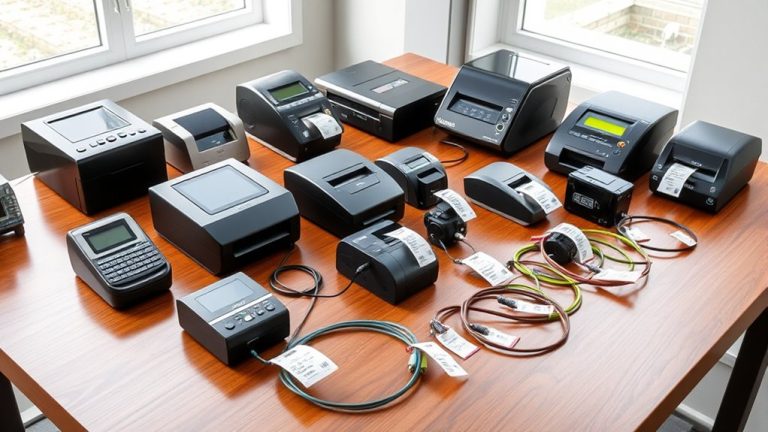 top wire label printers