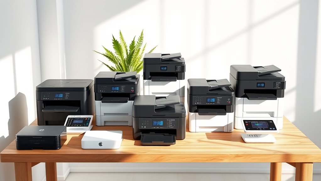 top wireless black white printers