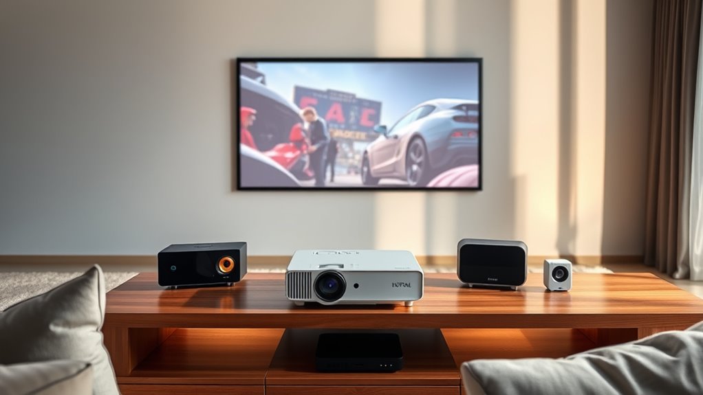 top wireless home projectors