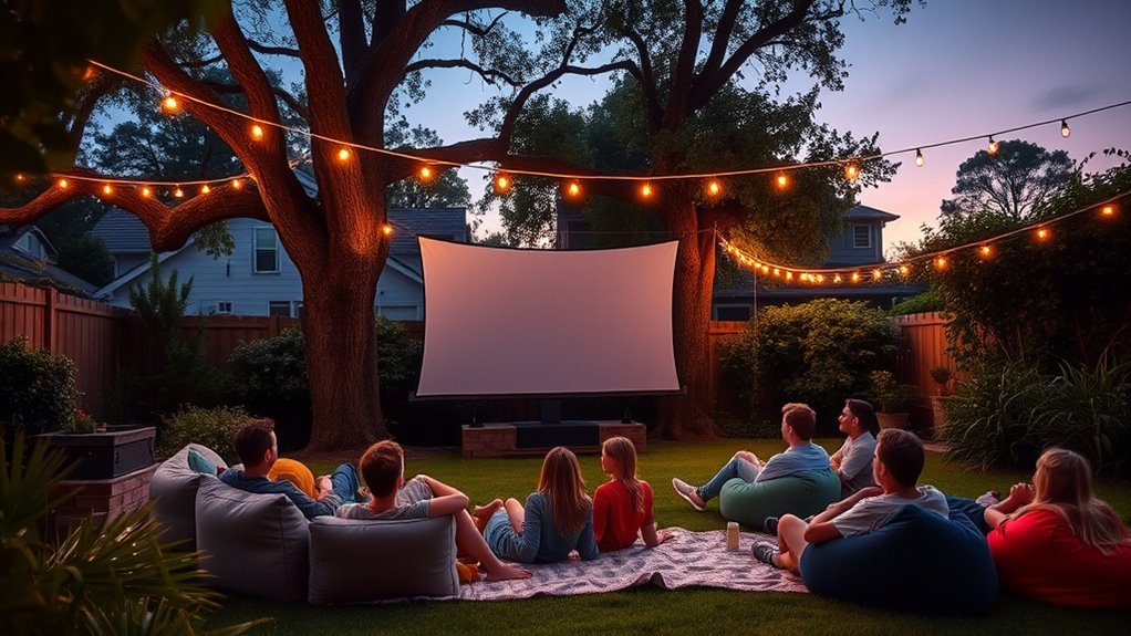 top wireless outdoor projectors