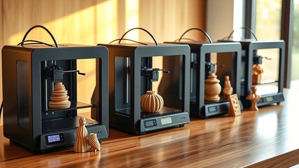 top wood filament 3d printers