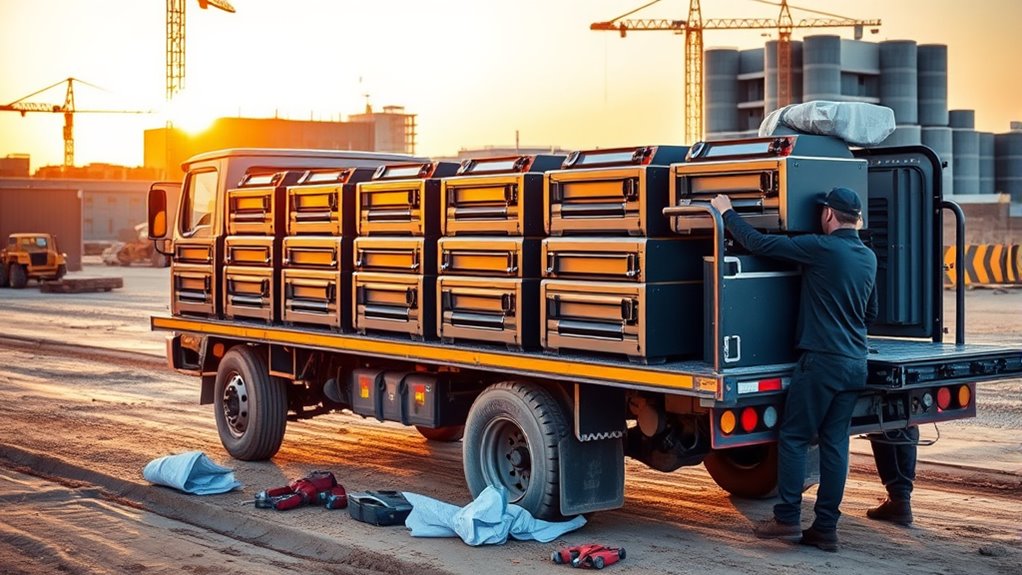 top work truck printers