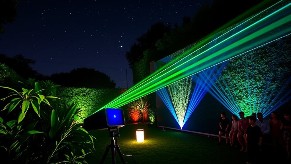weather resistant customizable projection