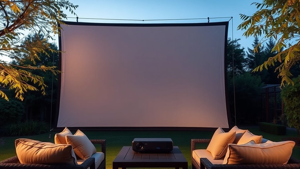 weather resistant stable portable screen