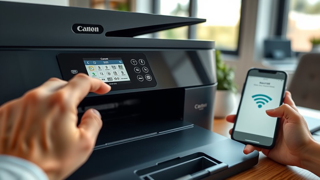 wireless canon printer setup