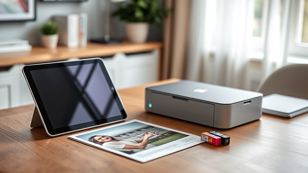 wireless high quality portable printing