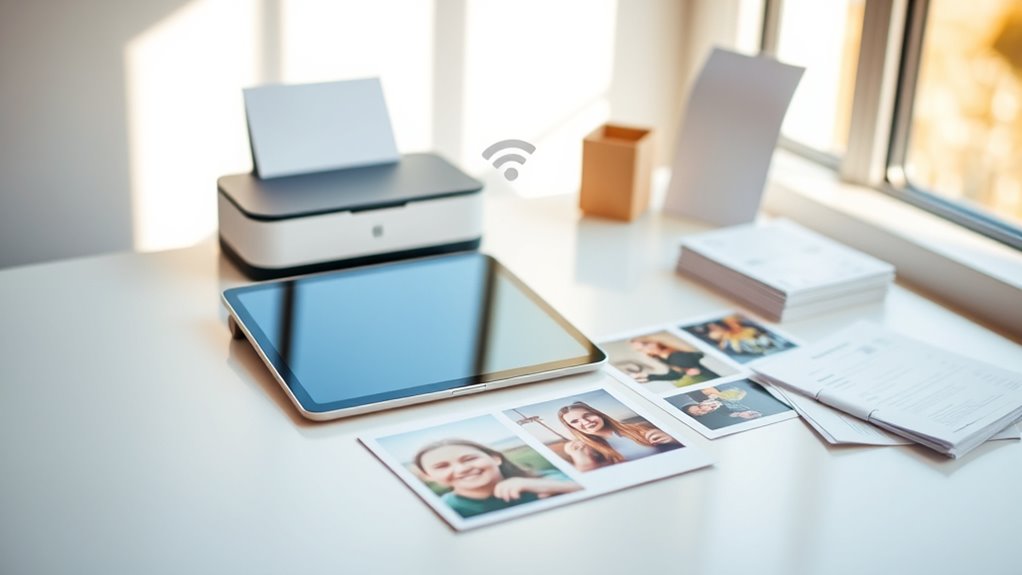 wireless quality portable printing